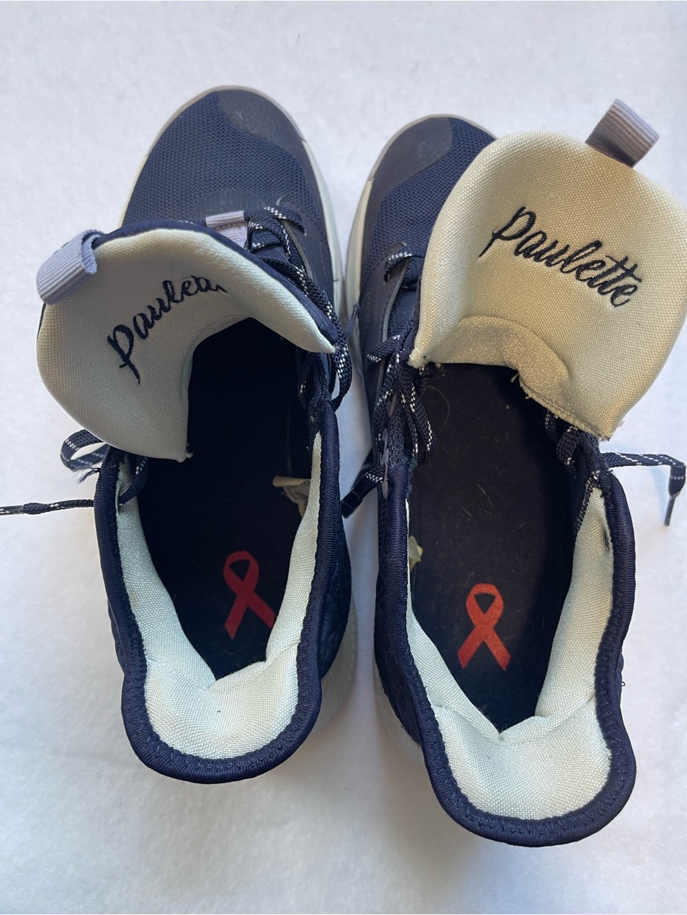 Nike PG 3 Paulette Basketball Shoes Navy Gray Women’s 8.5 Rare - Picture 8 of 8